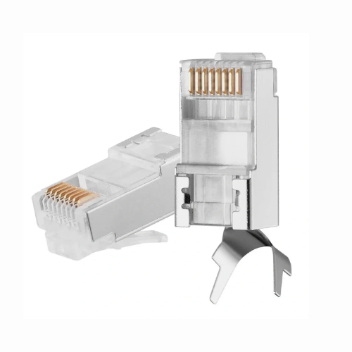 RJ45 Cat7 & Cat6A Shielded Crimping Plug