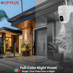 CP Plus Outdoor WiFi Camera 4MP Full Color Night Vision | CCTV Camera in Bathinda | Ask IT Support