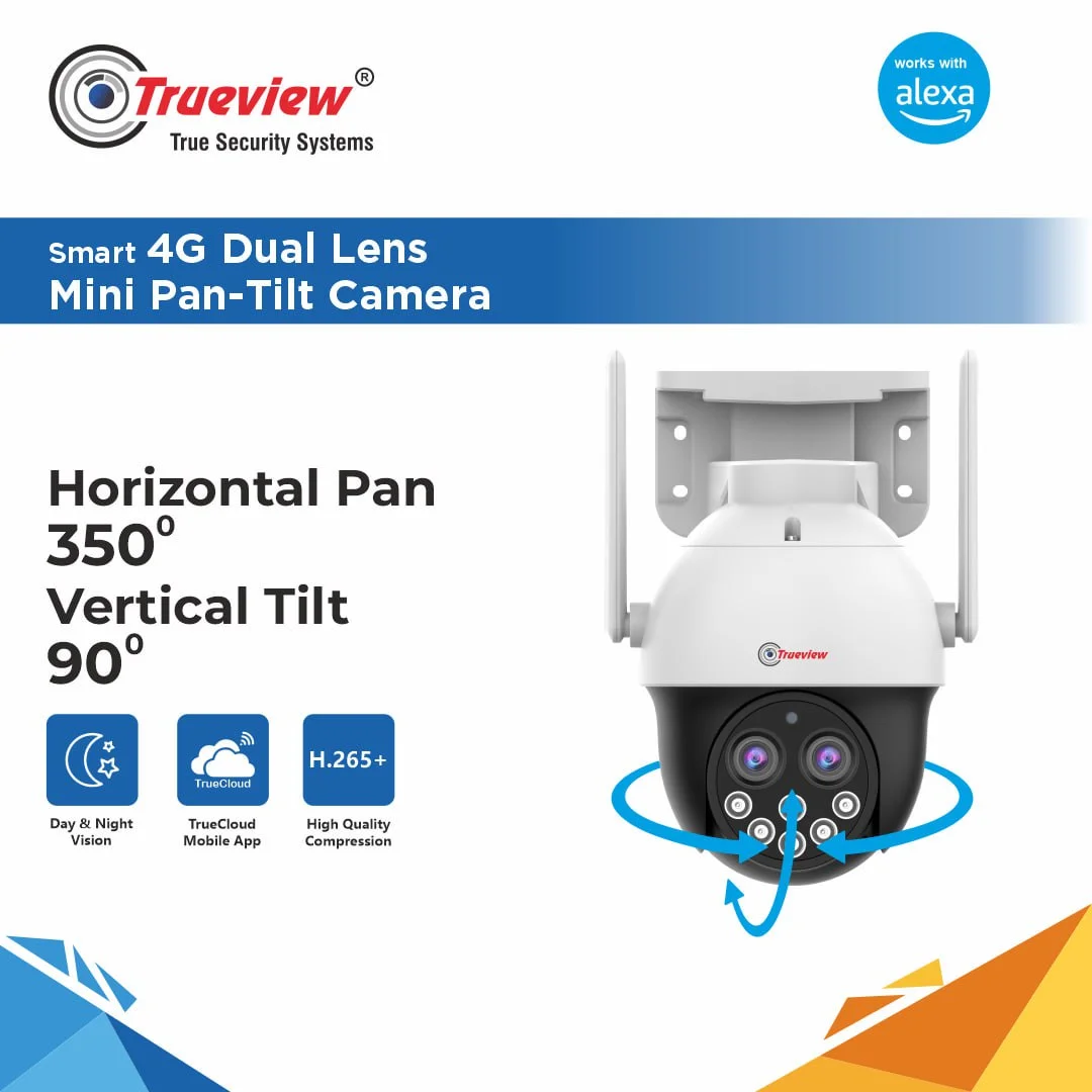 Trueview 4G SIM 3MP Dual Lens